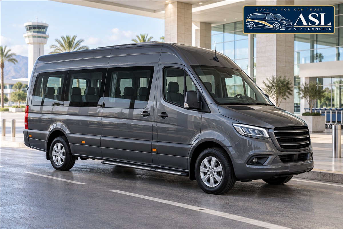 Economy minibus for group transfers from Antalya Airport