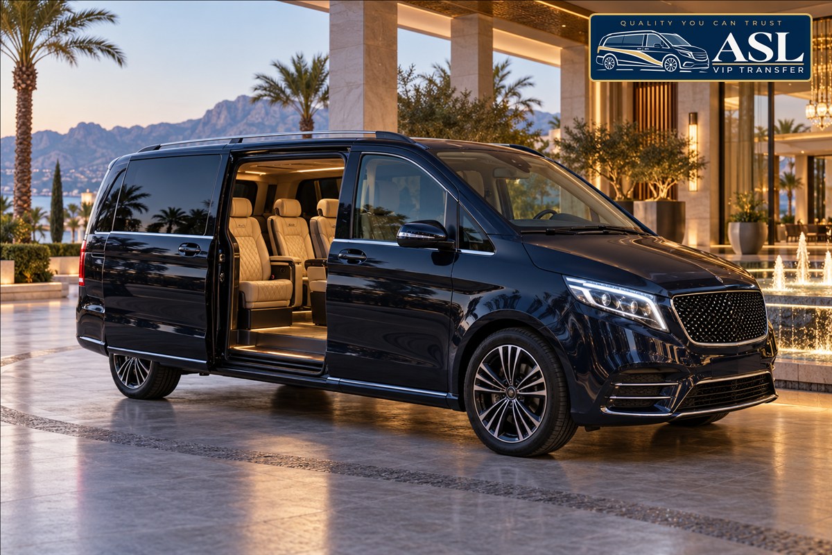 Premium VIP transfer van in Antalya